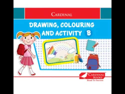 Cardinal Drawing Colouring And Activity Book B by Cardinal Books