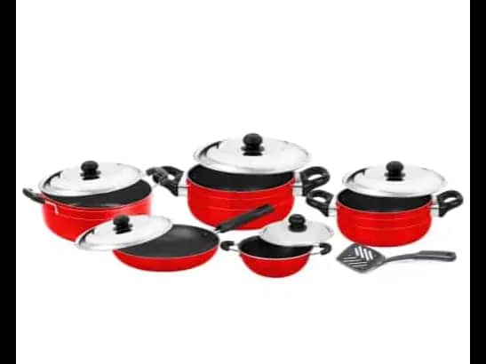 Wipro 11 PCS Giftset WPGSS11PCS-Stainless Steel Lid