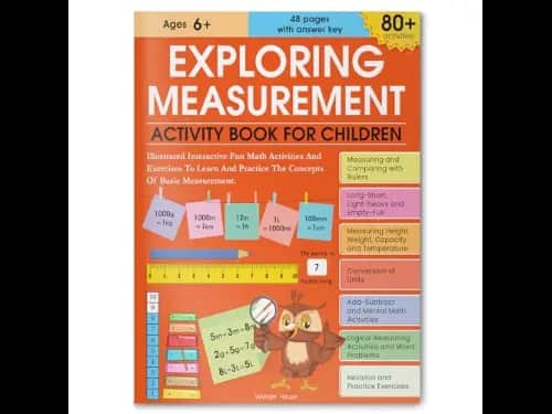 Exploring Measurement Activity Book for Children