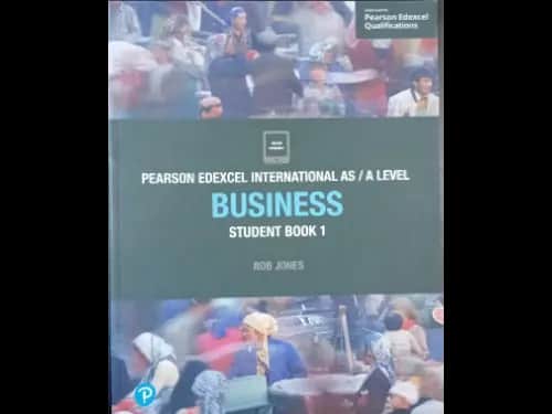 Edexcel International A Level (IAL) Business Student Book 1 by Rob Jones