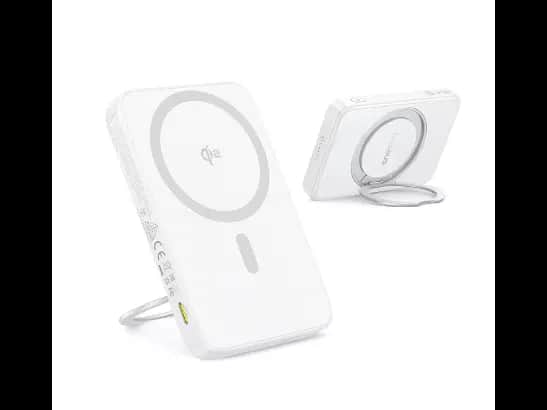Baseus 5000mah 20W PicoGo Qi2 Magnetic Power Bank with Rotatable Stand - P10076800213-01