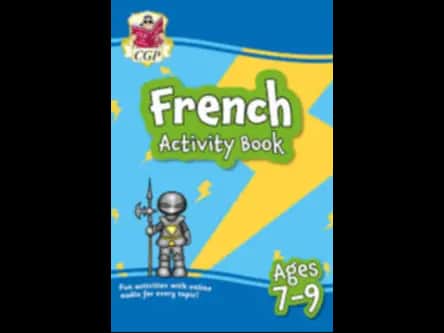 FRENCH ACTIVITY BOOK - AGES 7 9