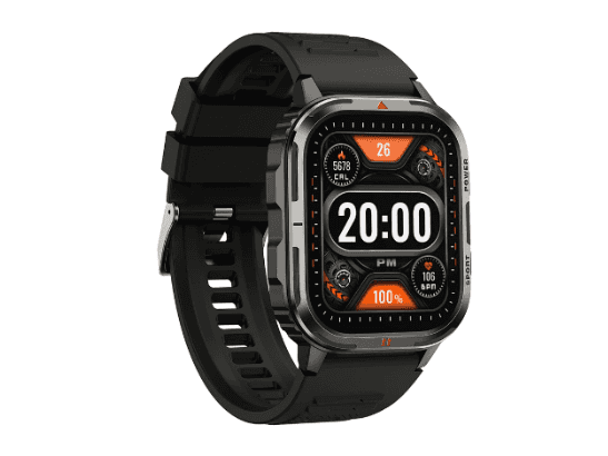 WiWU SW05 Smartwatch – Silver / Tarnish with 6 Month Warranty