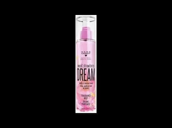 Hard Candy Sweet Strawberry Dream Body Mist – Refreshing Strawberry Scent, 236 mL – Long-Lasting, Fruity Fragrance for All-Day Freshness - Imported from Canada