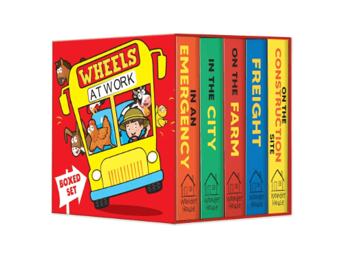 Wheels at Work Boxed Set (5 Books) By Wonder House Books