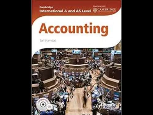 Cambridge International AS and A Level Accounting by Ian Harrison