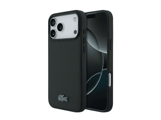 Lacoste Magsafe Leather Hard Case for iPhone 17 Pro Max