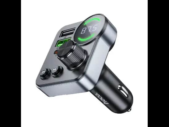 HOCO E86 48W DUAL PORT PD30W+QC3.0 BT FM CAR TRANSMITTER