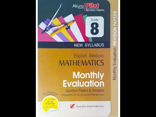 Akura Grade 9 Mathematics Monthly Evaluation Question Papers Answers