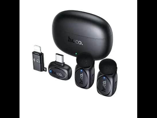 HOCO L19 WIRELESS DUAL MICROPHONE (iP/ TYPE-C)