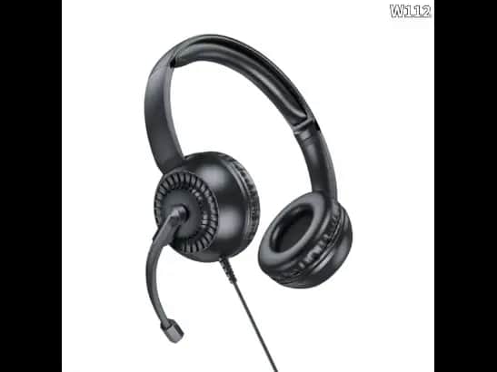 HOCO W112 WIRED HEADPHONE (CLEAR CALL)