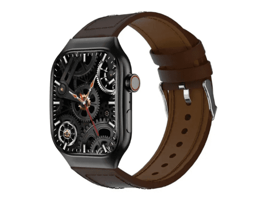 Green Lion GL-SWA53 Ridge Smart Watch – Green / Brown