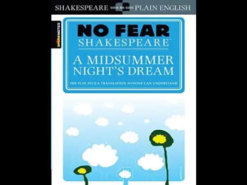 No Fear Shakespeare : A Midsummer Nights Dream by William Shakespeare,Sparknotes