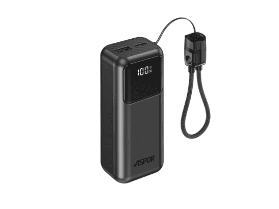 Aspor A353 10000mAh 22.5W Fast Charging Mini Power Bank