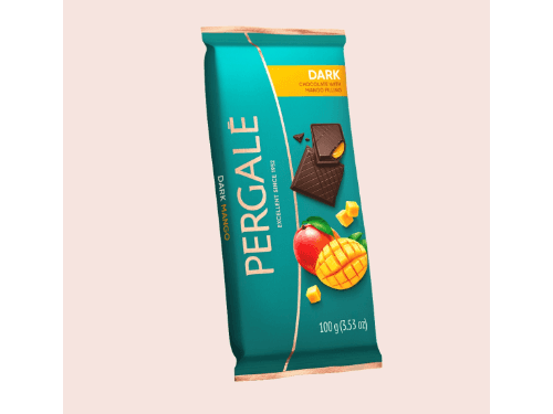 Dark chocolate PERGALĖ With Mango Filling 100G