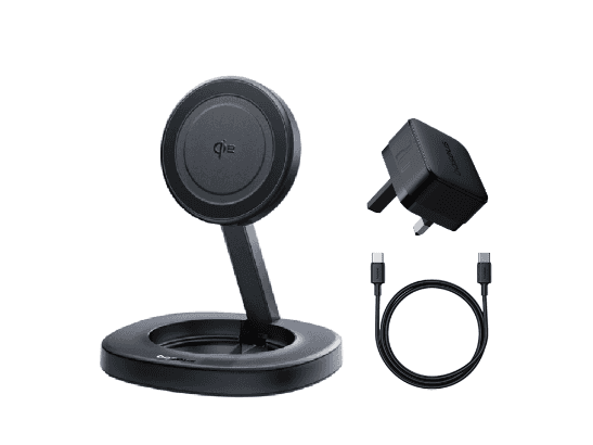 Baseus EnerFill FF11 15W Qi2 Foldable Wireless Charger – Black - P10282103123-01