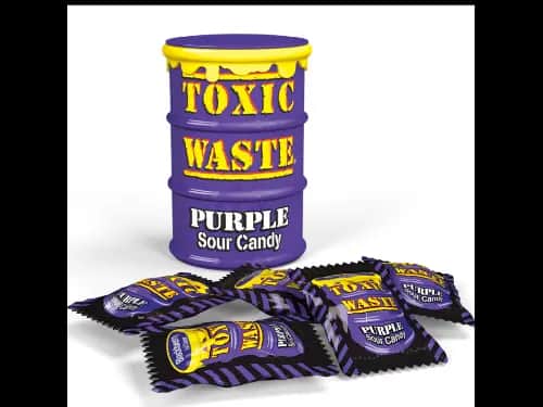 Toxic Waste Purple Drum Extreme Sour Candy 42G