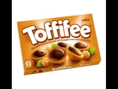 Storck Toffifee Hazelnut in Caramel with Creamy Nougat and Chocolate -125g