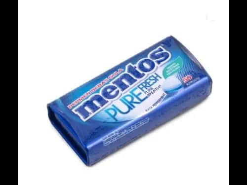 Mentos Pure Fresh Peppermint Sugar Free 35g