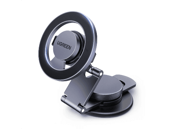 UGREEN Magnetic 360 Rotatable + Retractable Car Phone Holder Metal – LP865 – 45577 – 45577