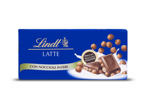 Lindt Classic Chocolate Bar Milk Hazelnut 100G