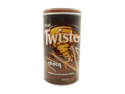 Delfi Twister Choco Wafer Roll 320G
