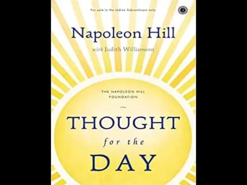 Thought for the Day by Napoleon Hill