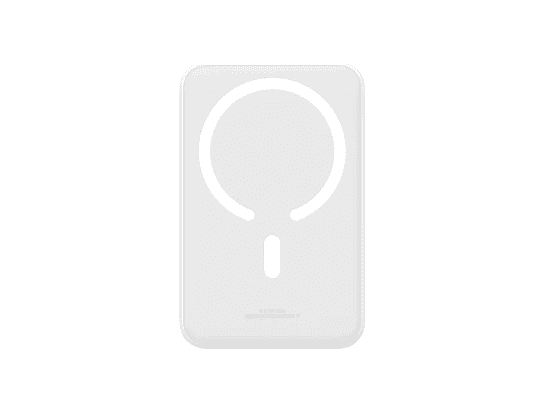 Baseus 20000mAh 20W EnerFill FM41 Mini Magnetic Power Bank Moon White – E0027U01 – 1 Year Warranty