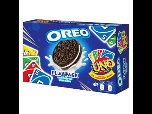 Oreo Cookies With Uno Playing Cards 257.6G
