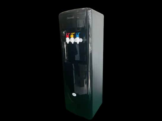 Three Taps Electric Cooling Water Dispenser Black with 1 year warranty