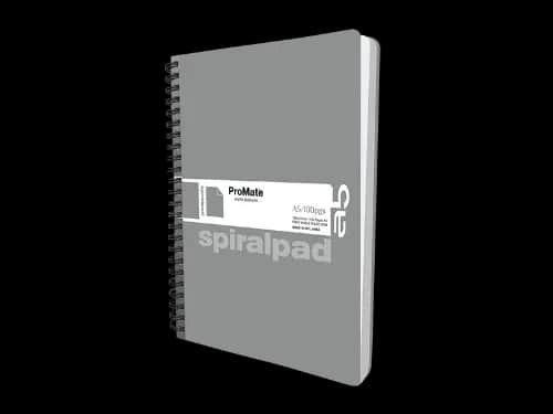 ProMate A5 Flip-on Spiral Pad 100Pgs