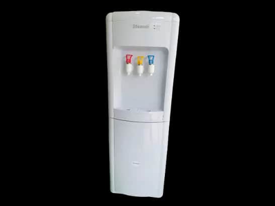 Three Taps Electric Cooling Water Dispenser White with 1 year warranty