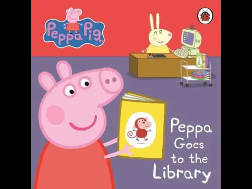 Peppa Pig: Peppa Goes to the Library: My First Storybook