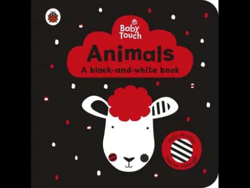 Baby Touch: Animals: a black-and-white book