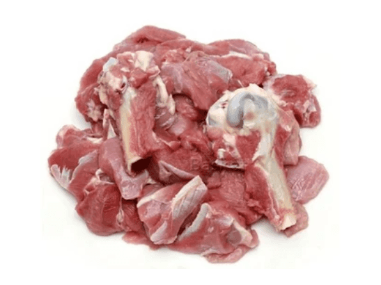 Mutton with bone