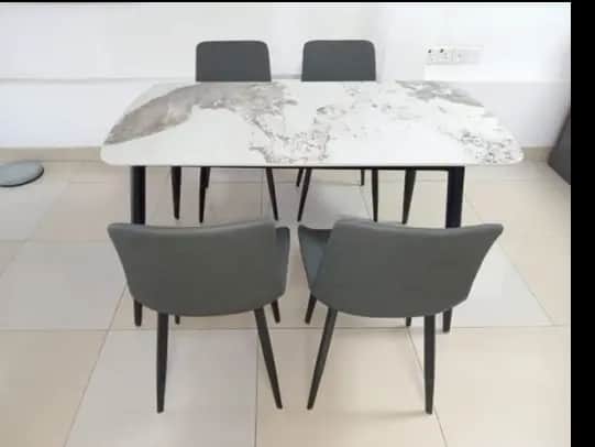 Luxury Dining Table with Chairs