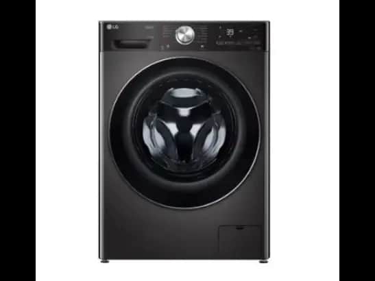 LG 11/7KG Front Loader Inverter Washer Dryer - Black