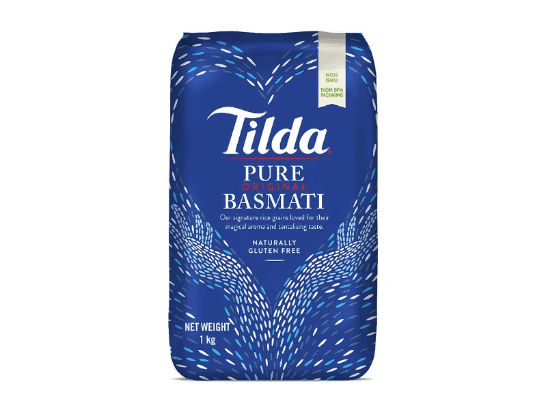 Tilda Pure Basmati Rice 1Kg