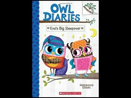 Owl Diaries 9: Evas Big Sleepover by Rebecca Elliott