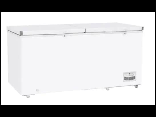 Abans 985L Chest Freezer - Dark Gray