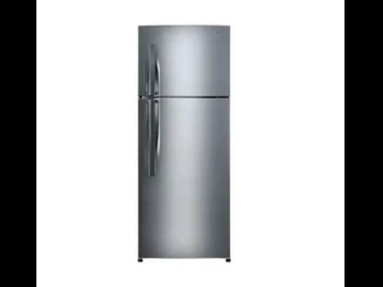 LG 308L Double Door Inverter Refrigerator - Shiny Steel (GL-M332RPZI)