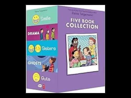 Raina Telgemeier : Collection Box Set 5 Books by Raina Telgemeier