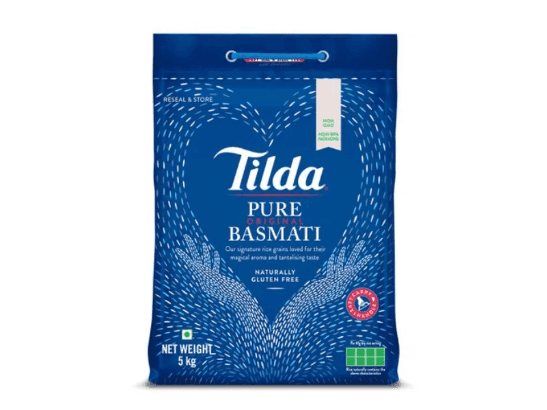 Tilda Pure Basmati Rice 5Kg