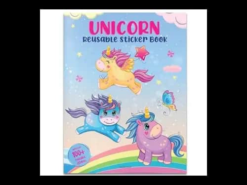 Unicorn Reusable Sticker Book