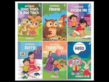 Good Manners Story Books Set : 6 Books