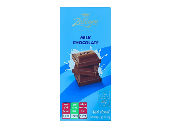Zellers Milk Chocolate 50g