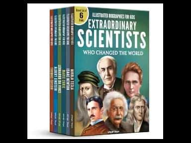 Illustrated Biography for Kids: Extraordinary Scientists who Changed the World : Box Set of 6 Books