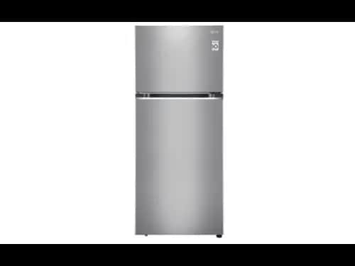 LG 340L Inverter Double Door Refrigerator - Shiny Steel (GL-M380BPZI)
