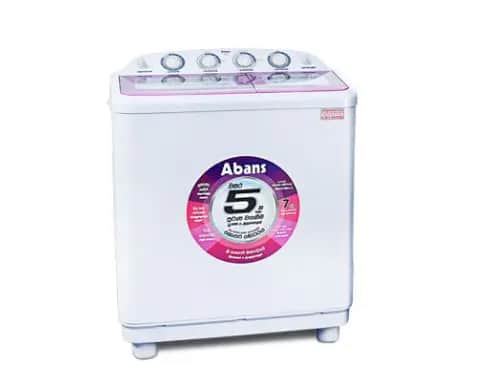 ABANS 7KG SEMI AUTO WASHING MACHINE