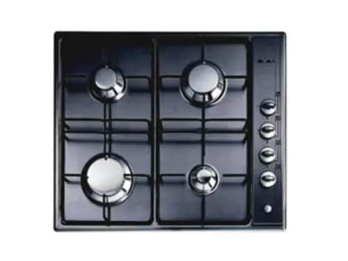 ELBA 60cm Hob 4 Gas Burner with Safety - Black (ES60-400BKE)